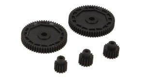 Spur Gear and Motor-pinion